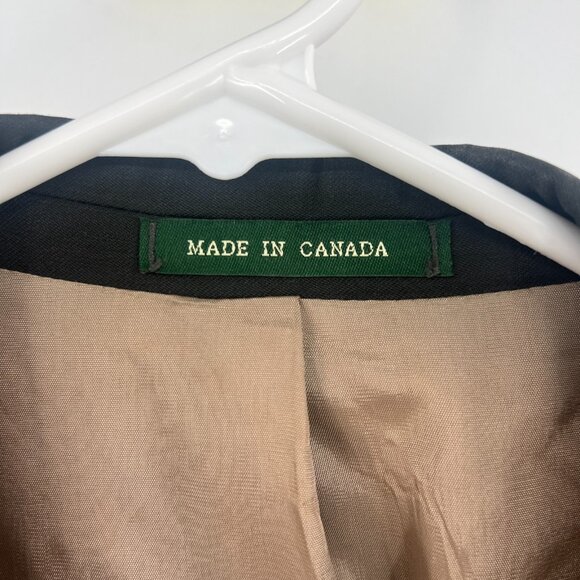 Lauren Ralph Lauren Gray Wool Cashmere Blend 3 Button Blazer Mens 44L - Picture 2 of 6